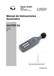 sauter SU 130 Manual De Instrucciones