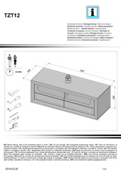 Forte TZT12 Instrucciones De Montaje