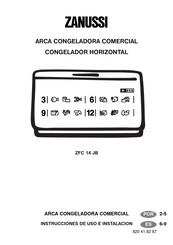 Zanussi ZFC 14 JB Instrucciones De Uso E Instalación