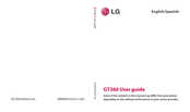 LG GT360 Guia Del Usuario