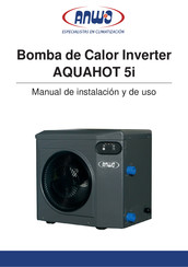 anwo AQUAHOT 5i Manual De Instalación Y De Uso