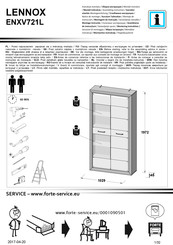 Forte LENNOX ENXV721L Instrucciones De Montaje