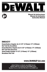 DeWalt DWE4377 Manual De Instrucciones