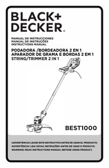 Black and Decker BEST1000 Manual De Instrucciones