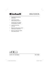 Einhell 34.113.20 Manual De Instrucciones Original