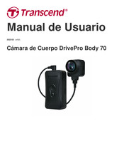 Transcend DrivePro Body 70 Manual De Usuario