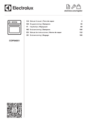 Electrolux COP846X1 Manual De Instrucciones