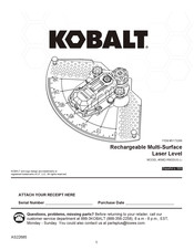 Kobalt 5173268 Manual Del Usuario