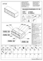 Forma Ideale CHARISMA B TV 3D UP 00069 Instrucciones De Montaje
