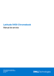 Dell Latitude 5430 Chromebook Manual De Servicio