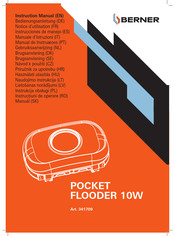 Berner POCKET FLOODER Instrucciones De Manejo