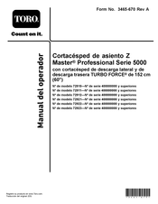 Toro 72910 Manual Del Operador