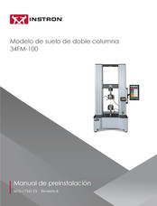 Instron 34FM-100 Manual De Preinstalación