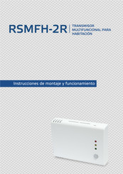 Sentera Controls RSMFH-2R Instrucciones De Montaje Y Funcionamiento