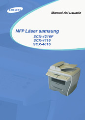 Samsung SCX-4216F Manual Del Usuario