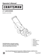 Craftsman 247.377001 Manual Del Usuario