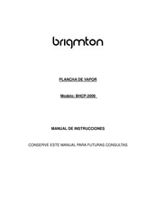 Brigmton BHCP-2009 Manual De Instrucciones