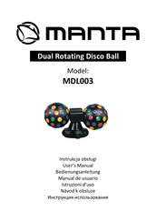 Manta MDL003 Manual De Usuario