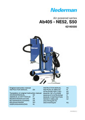 Nederman Ab405 S50 Manual De Instrucciones