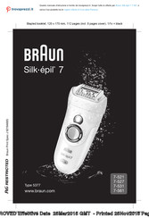 Braun Silk-epil 7-527 Manual Del Usuario