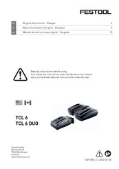 Charger TCL 6 Manual De Instrucciones Original