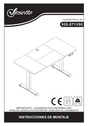Vinsetto 920-071V90 Instrucciones De Montaje