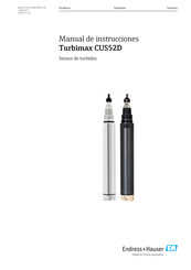 Endress+Hauser Turbimax CUS52D Manual De Instrucciones