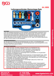 BGS technic 8036 Manual De Instrucciones