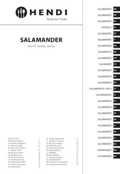 Hendi SALAMANDER 264119 Manual Del Usuario