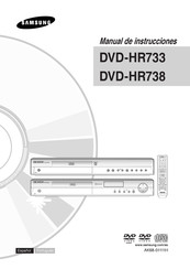 Samsung DVD-HR733 Manual De Instrucciones