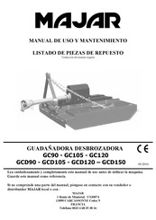 MAJAR GCD150 Manual De Uso Y Mantenimiento