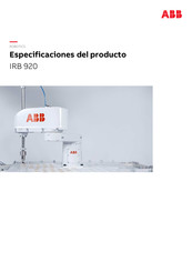 ABB IRB 920T-6/0.55 Especificaciones Del Producto