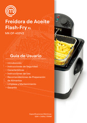 huken MasterChef Fry XL Guía De Usuario