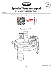 Little Tikes Spiralin' Seas Waterpark 620300 Instrucciones De Montaje