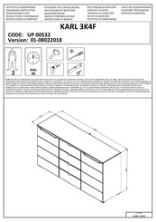 Forma Ideale KARL 3K4F Instrucciones De Montaje