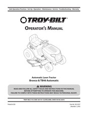 Troy-Bilt TB46 Manual Del Operador