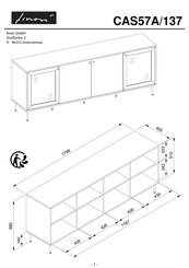 finori CAS57A/137 Manual Del Usuario