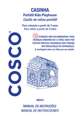 Cosco CASINHA HE015 Manual De Instrucciones