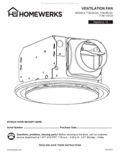 Homewerks 7140-80-G3 Manual Del Usuario