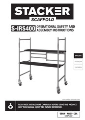 STACKER SCAFFOLD S-IRS400 Directivas De Seguridad E Instrucciones De Montaje