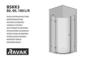 RAVAK BSKK3 90 R Instrucciones De Montaje