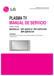 LG RP-42PX10H Manual De Servicio