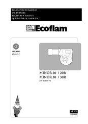 Ecoflam MINOR 30 Manual Del Usuario