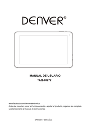 Denver TAQ-70272 Manual De Usuario