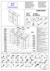 Forma Ideale LUNA 5K1O UP 00001 Instrucciones De Montaje