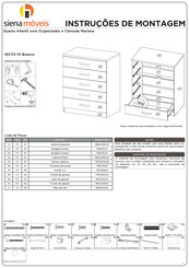 Siena móveis Mariana IEC113-10 Instrucciones De Montaje