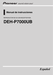 Pioneer DEH-P7000UB Manual De Instrucciones