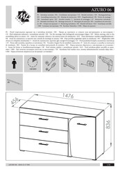 ML MEBLE AZURO 06 Instrucción De Montaje
