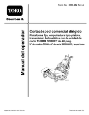 Toro 39988 Manual Del Operador