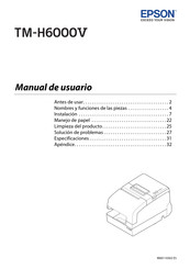 Epson TM-H6000V Manual Del Usuario